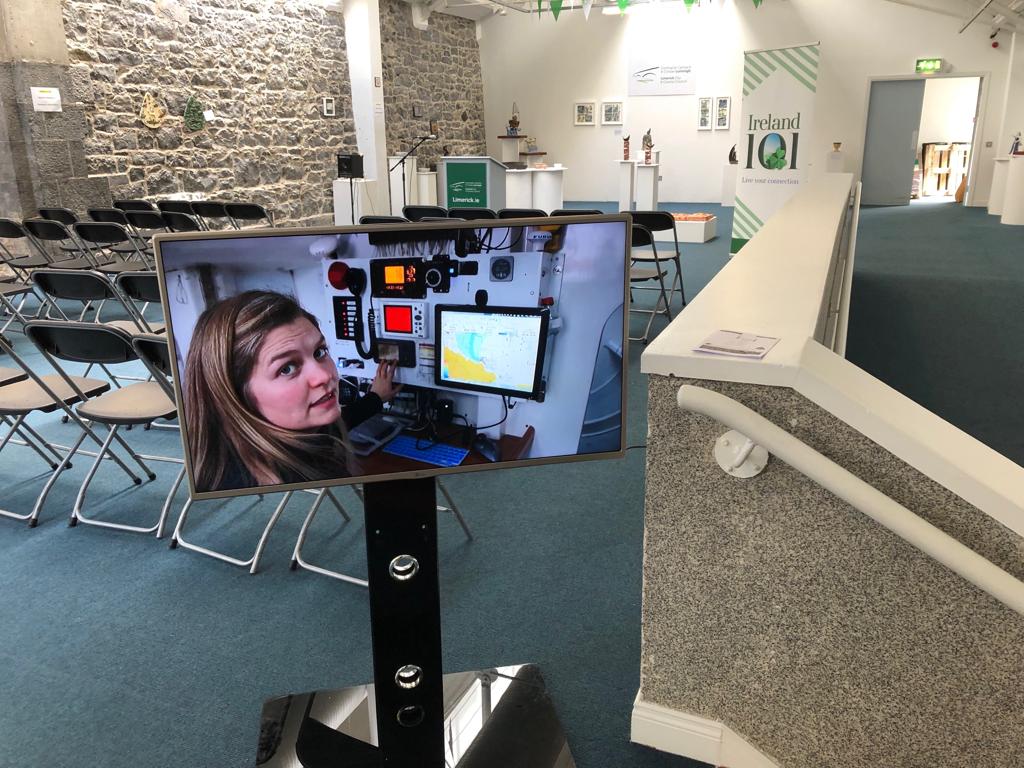 ireland101com's tweet photo. Great to see @Joan_M_Racing represented at the O'Malley exhibition at #Limerick City Hall. #omalleygathering https://t.co/SfwMsS8O3Y