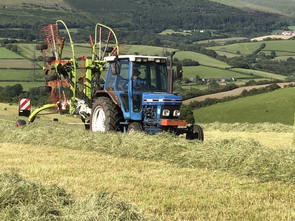 Jacob_cwmrisca's tweet image. Grandfather is 87, rakes up in excess of a 1000+ acres of grass a year and insists on driving a two-wheel drive Ford 5610 tractor that he bought new over 30 years ago. Some boy to say the least!!!!