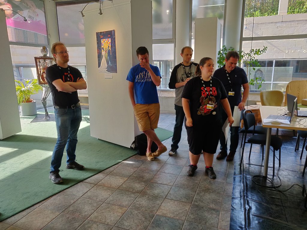 pbalancier's tweet image. Démarrage de la game jam jr @PointCulture_be @KodoWallonie #WallCode @digitalwallonia