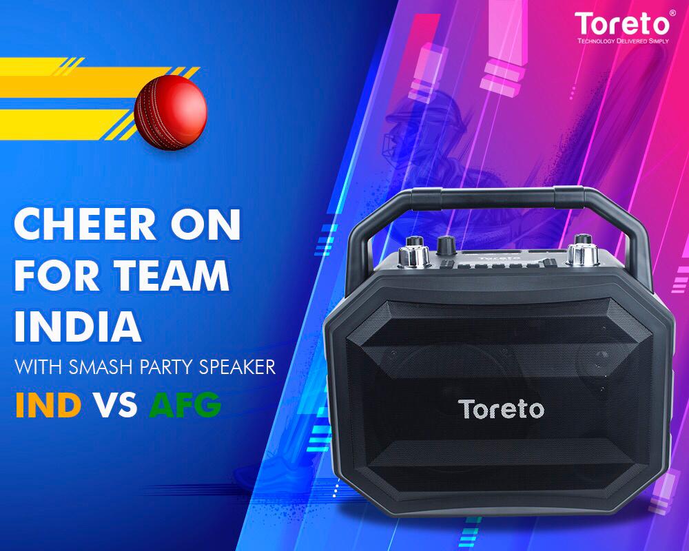 toreto smash party speaker