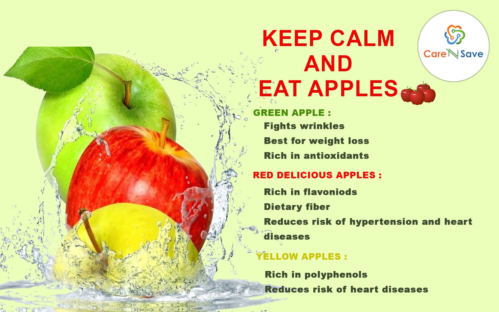 carensave on Twitter "Different colour apples and their benefits 