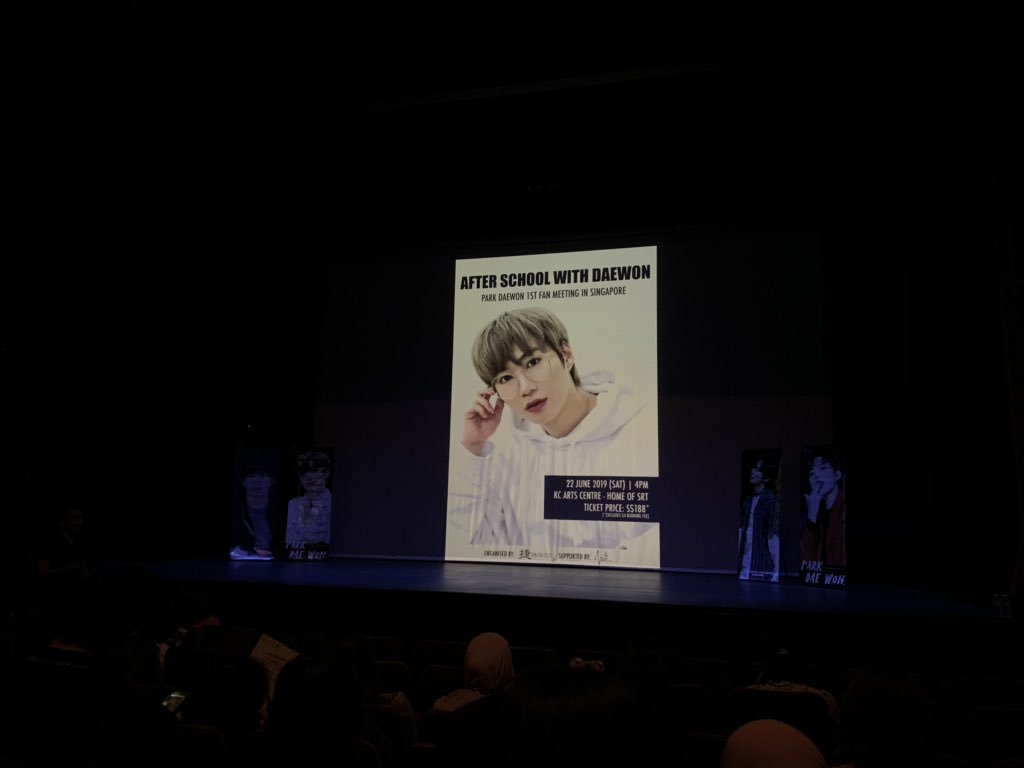 We are here at #AfterSchoolWithDaewon ‼️ Are you ready to catch him in less than 30 minutes 🤩

#PARKDAEWONinSG