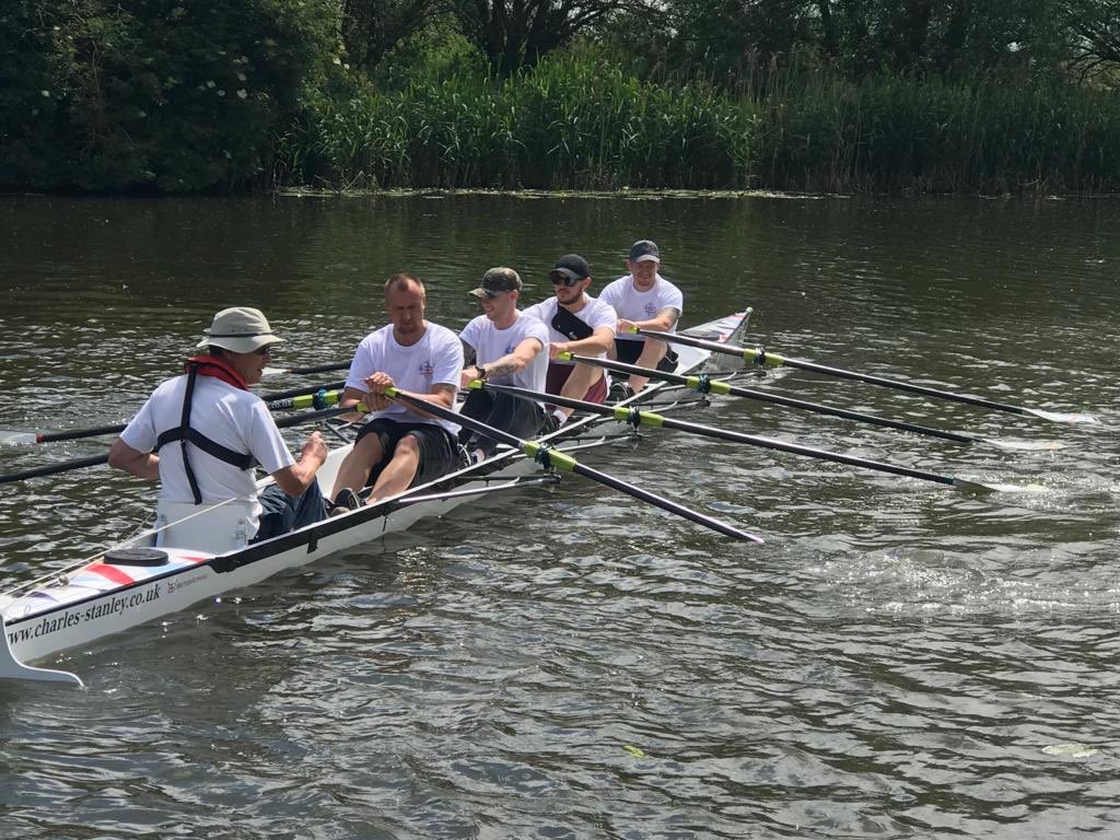 A great day on Ely river, big thank you to Ely rowing club for inviting us down for a lesson! #ely #elyriver #rowing