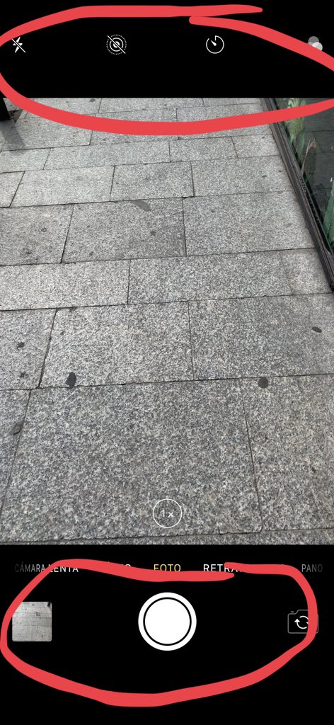 13XHM14's tweet photo. @ProfeJuANTONIO @SparkDev_ Me refiero a este notch de la cámara lo negro https://t.co/x32N3IEXRo