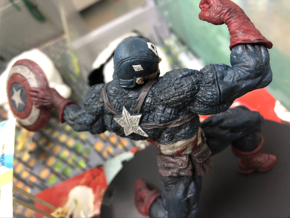 MARVEL 超人技画 CAPTAIN AMERICA 全2種入荷しましたー！ 日本の墨絵を