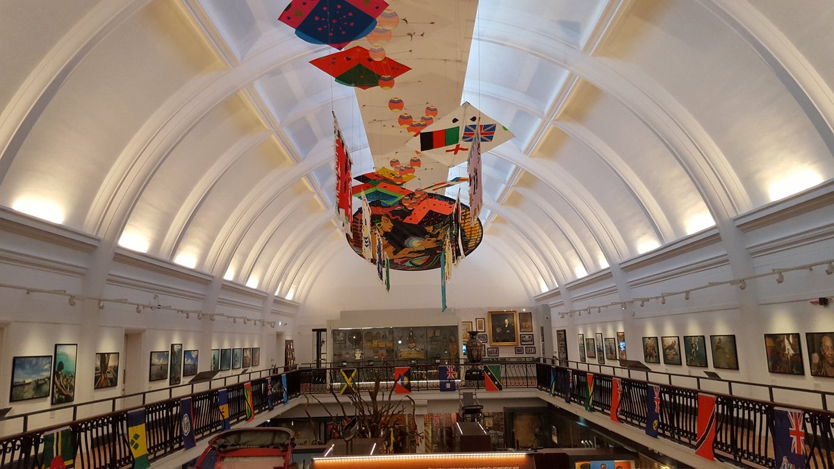 rachaelminott's tweet photo. TODAY  @HornimanMuseum join us for #Windrushday2019 Interventions
 
10.30- 16.30 Public Announcement system will be used to share #Caribbeanstories 
11am &amp; 2pm Curator tours (by me) in #WorldGallery 
3pm Caribbean storytelling in Gardens

++ WG is decked out in Caribbean Flags https://t.co/LLAFie9Dyu