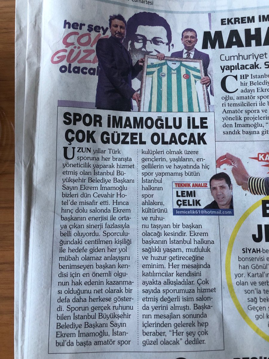 EKREM BAŞKANIMIZ AMATÖR LERİ PROJELERİ İLE ÇOSTURDU, HER ŞEY GÜZEL OLACAK..