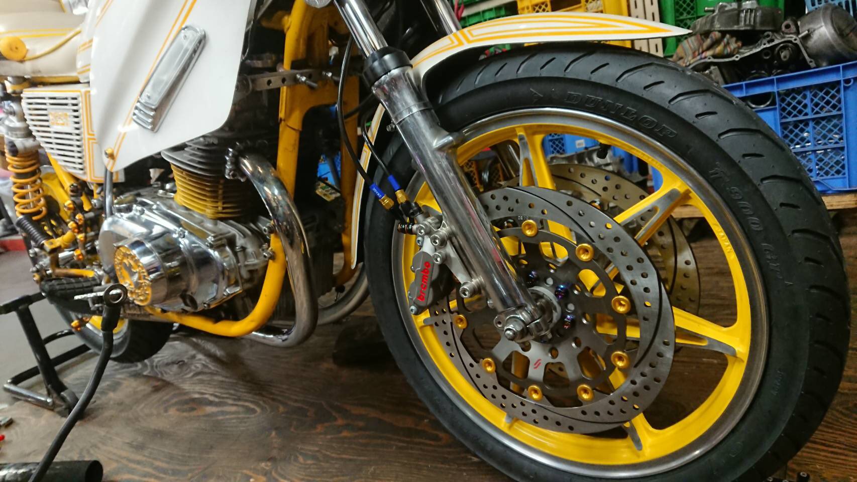 gs400 レイダウンキット（やや傷や汚れあり】スズキGS400