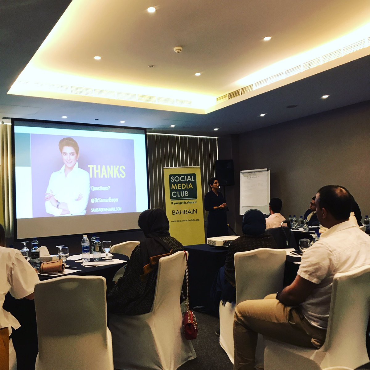 shadi_hammour's tweet photo. @drsamarbaqer @smcbahrain build your brand #authentic #clear #motivate #add_value #smchb https://t.co/n0lNP2Lpbf