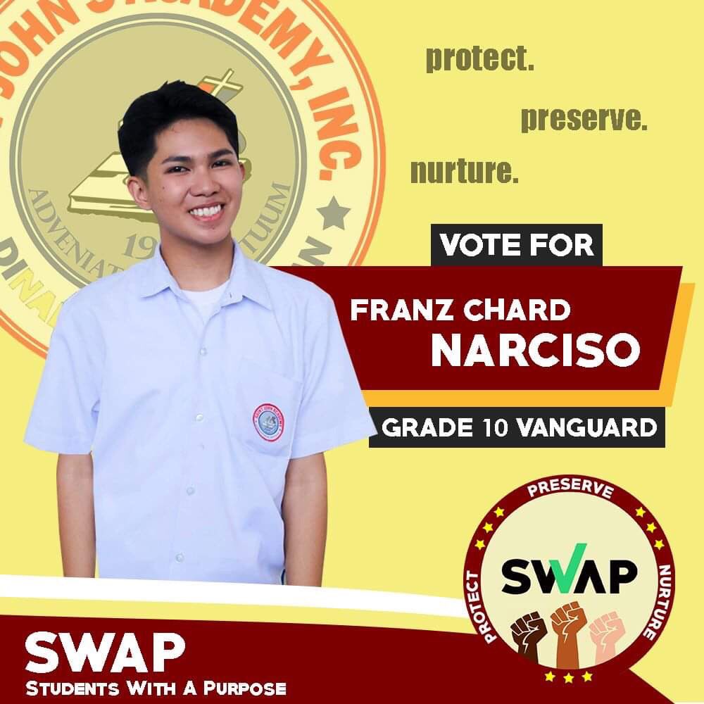 I stand here not as one, but as 273 Grade 10 Students!! #VoteSwap