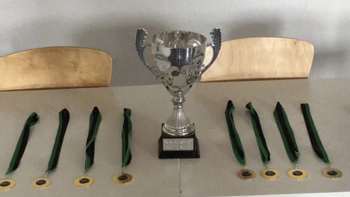 A1FballFactory's tweet photo. All set for today’s Scott Richardson’s Memorial Trophy here at @A1FballFactory with some @drfc_official on show #drfc #scottricho. Greenie thinks he’ll have @Coppinger26 in his pocket https://t.co/JYMDYkCa0H