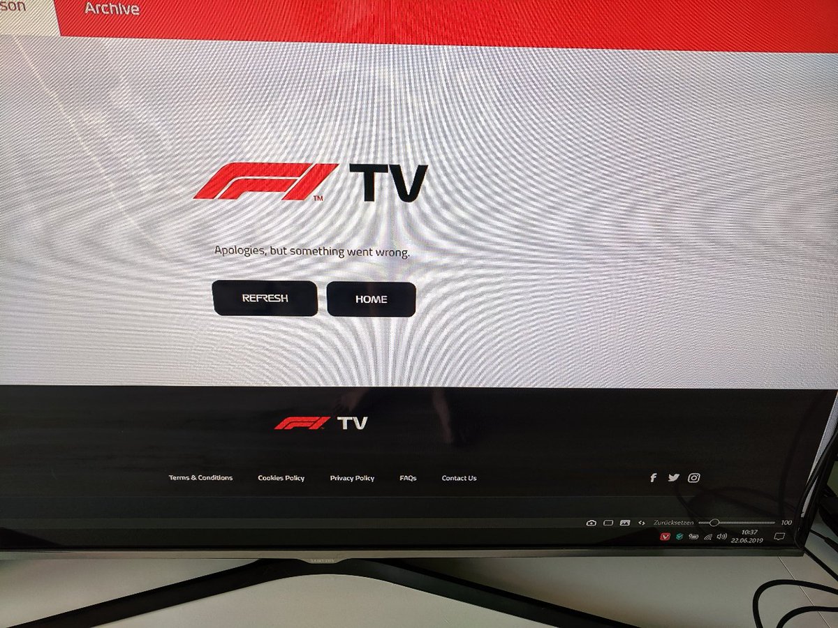 DenD21's tweet photo. @F1Help Every weekend, how many refunds do you want to make.... https://t.co/DtsedlnVyI