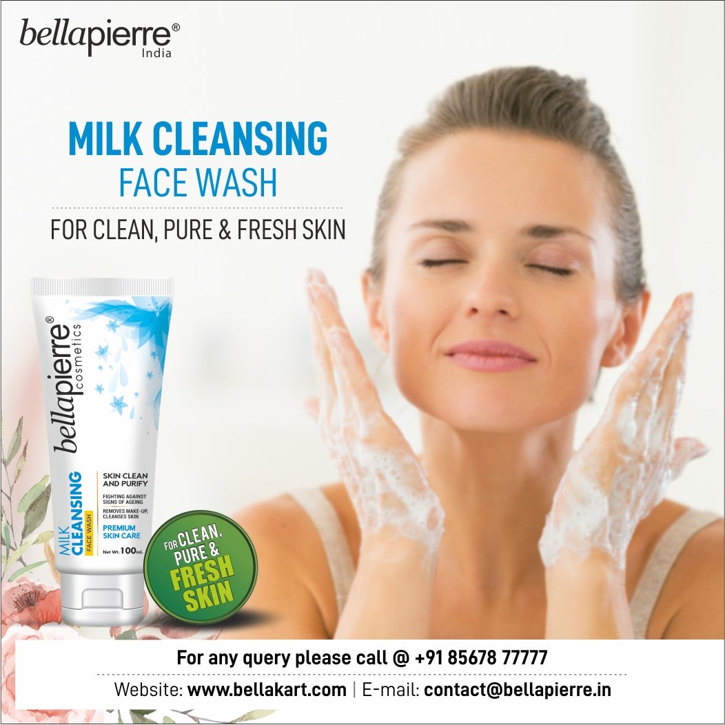 BELLAPIERREIND1's tweet photo. This face wash works for both men and women to rejuvenate and refine the skin. All skin types will see the nourishing benefits of brilliant skin with this professional-grade formula.
Please Visit: https://t.co/7dpyyv5lqD
#skinCare #Facewash #bellapierreIndia #bellakart #skinCream https://t.co/Z1cfsWAN5l