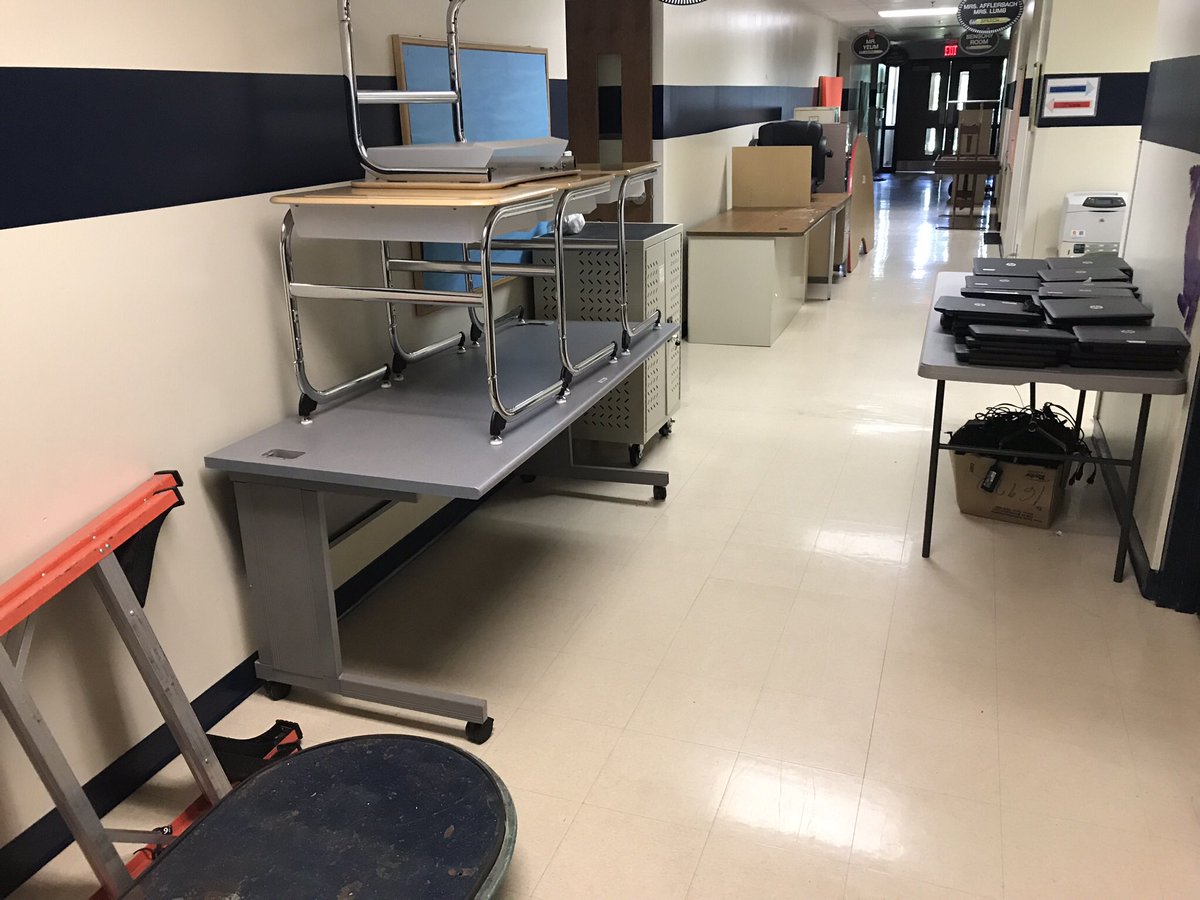 Summer cleaning has begun.  #npsd