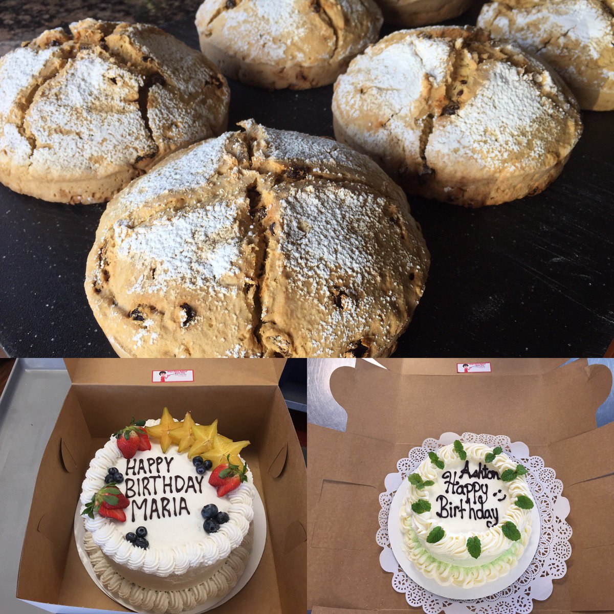 palmbeachjoey's tweet image. Made only on Saturdays our gluten-free and dairy-free Irish soda bread is so delicious! We also do custom cakes!! #gfpastries#veganpastries #irishsodabread #dairyfreeirishsoadabread #glutenfreeirishsodabread #glutenfreebread #customcakes #delicious #bread #glutenfreebakery #Vegan