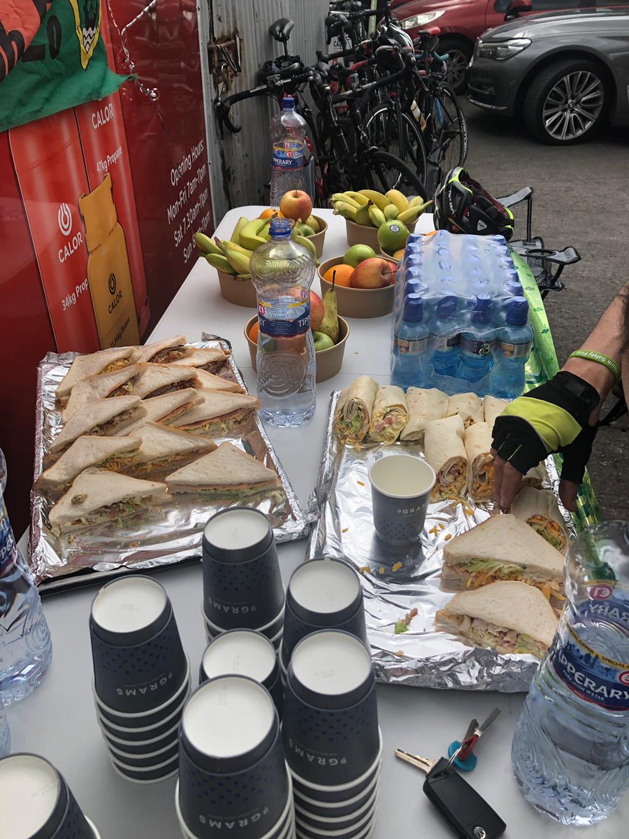 ultracyclists's tweet photo. A few pictures of our stop in Castlerea, thanks the Rossies for such a lovely welcome #lourdestoknock for @DownSyndromeIRL &amp; @PietaHouse please donate at https://t.co/nYIcLCGPrQ #ShareTheJourney https://t.co/jBXYTCgI66