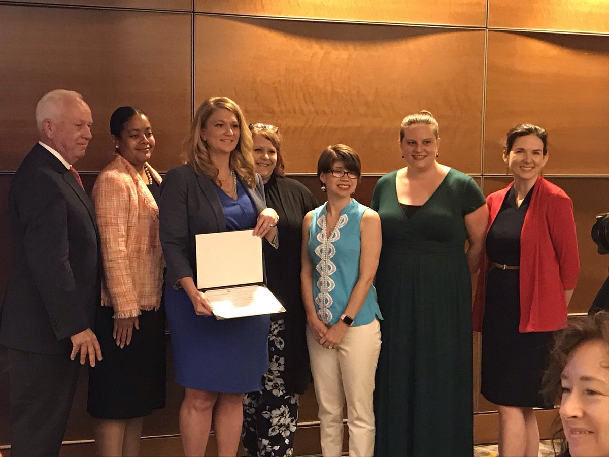 KLASlibraries's tweet photo. Drea attended the @ala_asgcla Awards Breakfast to support the @scstatelibrary Talking Books Services &amp; Kim Charlson who were each recognized for their work to promote #accessible #libraries &amp; #inclusivelibraryservices. Well deserved!! #a11y #klasusers #KLAS https://t.co/7GWgza2FY0