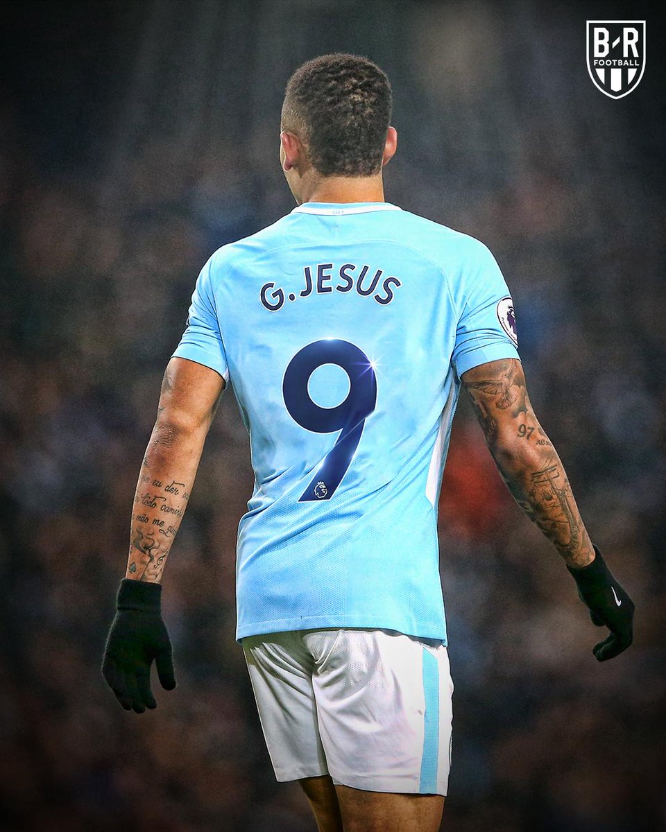 Gabriel Jesus has new number on his Man / Twitter