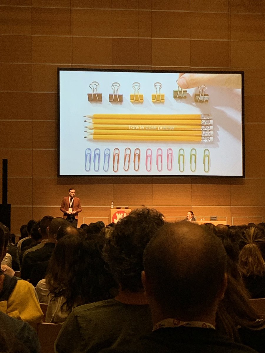 Il marketing non è solo fare le cose precise. E fare le cose “famose”. 

Posso venire ad abbracciarti <a href="/Pic_Nico/">Niccolo Rigo</a> 

#wmf2019  
@ilfestival