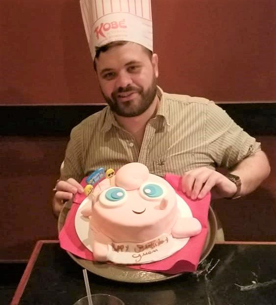 There is one and only Jigglypuff, son ...and YOU are the one who can eat it!!!! HAPPY BIRTHDAY!!!!🎂😍❤️👋🙏