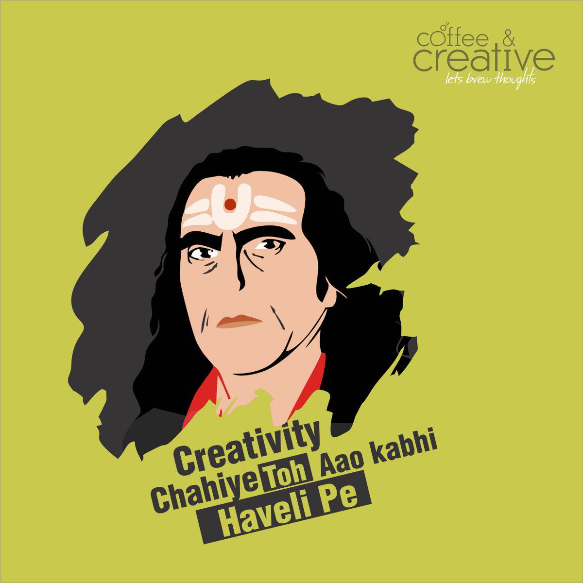 coffeeandcreat2's tweet photo. Remembering the legend, the original villain of Indian Cinema... #AmrishPuri Saab on his birth anniversary.
#CoffeeAndCreative #SaturdayMotivation #SaturdayThoughts #tryitonce #DigitalAd #TVC #brand #SocialMediaAd #DelhiCircleShoot #youtubers #technology #tagline #product #usp https://t.co/3lJ3ekjN4u