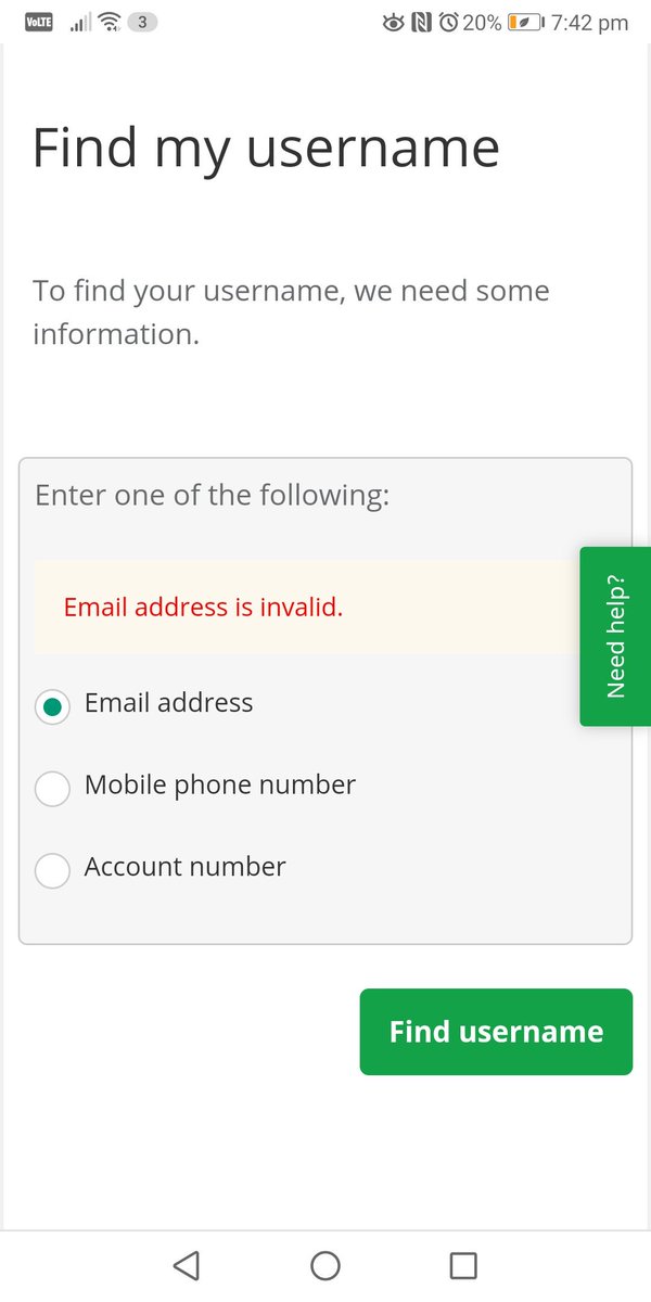 nathanwoulfe's tweet photo. Design pattern of the day: enter one of the following into the non-existant input. Selecting an option and clicking the button triggers the validation, which fails. @LinktBrisbane what gives? Trying to make it hard to pay? #ui #ux #shitdesign #darkpatterns https://t.co/LQvQbgrynU