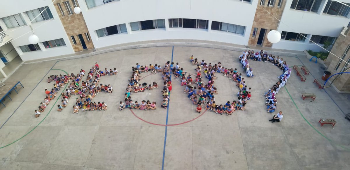 We started the year making a mark and ended up creating a masterpiece # get ready to watch our celebration on Sunday# graduation ceremony # preschool department @DawhaHighSchool