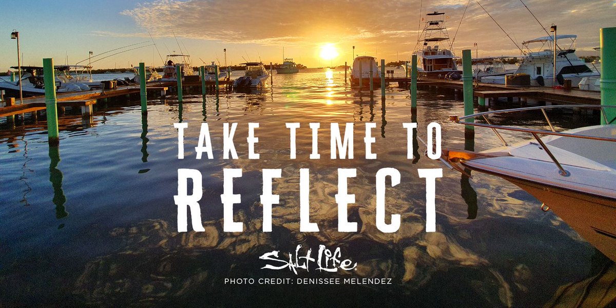RealSaltLife's tweet photo. Take Time to Reflect
#Weekend #SaltLife https://t.co/5mbAEk7kxE