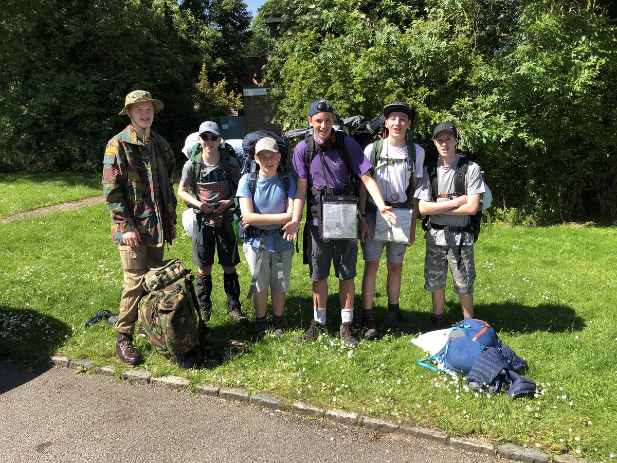 HistoryPRS's tweet image. All four groups are now out for their Bronze DofE assessment expedition @PRSdofe 🥾 ⛰