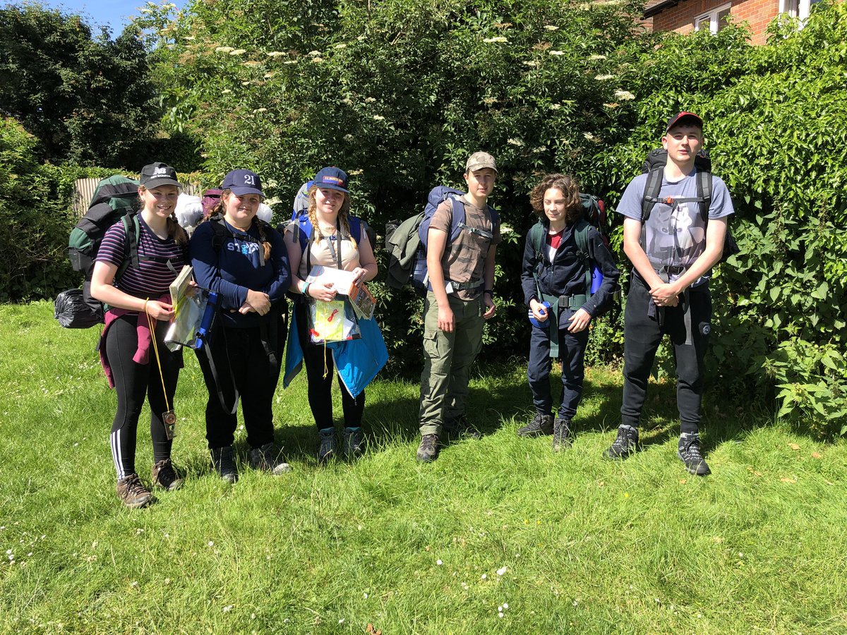 HistoryPRS's tweet image. All four groups are now out for their Bronze DofE assessment expedition @PRSdofe 🥾 ⛰