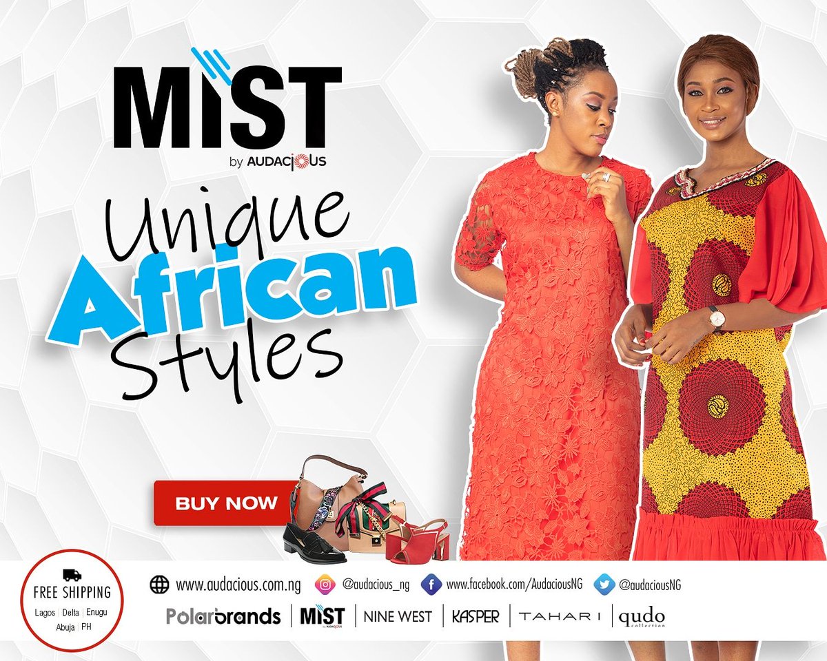 AudaciousNG's tweet photo. It's another weekend, grace the occassion with unique African styles, inspired by Africans from Mist by Audacious. Be unique! Be audacious! 
#weekendstyles #weekendfashion ##unique #styles #africanfashiontrends #mist https://t.co/1JE51Ad2QK