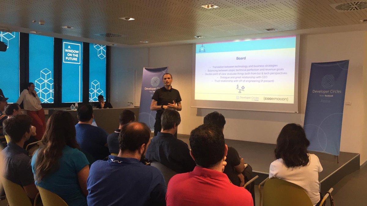 Codemotion tweet media