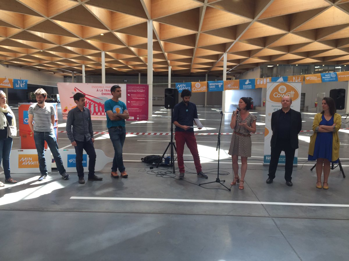 fredericvasse's tweet photo. @Johanna_Rolland maire de #Nantes salue l’efficacité de « concilier puissance de la décision publique et implication citoyenne, pour accélérer la transition écologique » #TRAVAILCOLLECTIF #Minawatt https://t.co/nmrALsqOSY