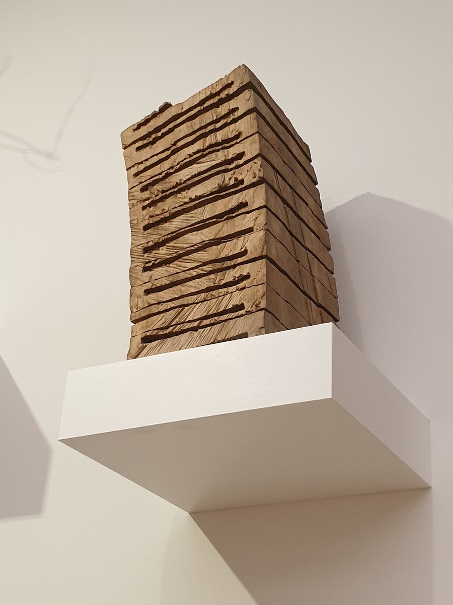 GRIFF_LM's tweet image. Wow! The David Nash exhibition @Museum_Cardiff is amazing. A fantastic collection of work. Could be a great source of inspiration for GCSE NEA. Need to arrange a trip. Theres even an example of a living hinge.