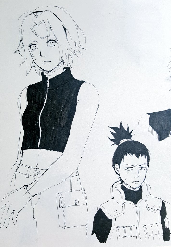 A bunch of Naruto sketches!?? 