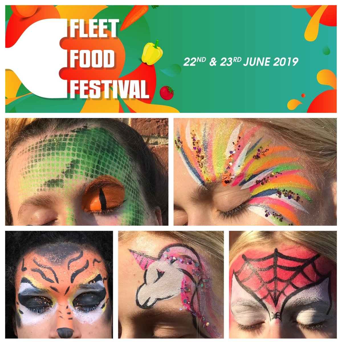 Loads of free entertainment for all the family today including Stilt Walkers, Face Painters and a Fire Show. #Fleet #FindYourFleet #FleetFoodFestival ow.ly/kvSo30oTQXX