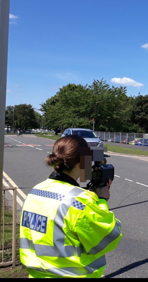 NPSC_3846's tweet photo. Training on our speed camera devices today with @northants_SRT , more trained officers out on the streets enforcing road safety. #gettherealive #slowdown @NorthantsChief @Northants_RPU https://t.co/YzuUOMRbOp
