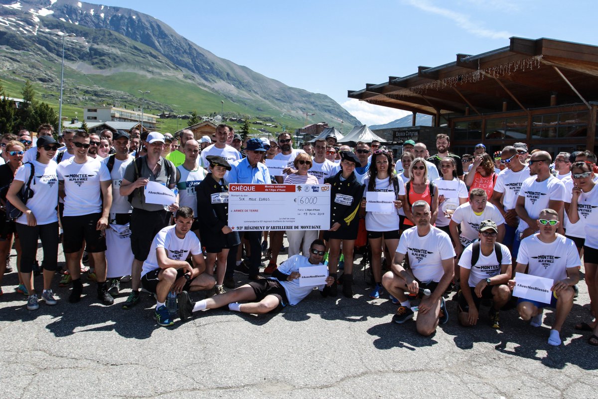 armeedeTerre's tweet image. Le #93RAM a fait son #BLSDay un peu en avance avec la mythique montée de l'@alpedhuez. Course solidaire #AvecNosBlessés ! 

Bravo et #FiersDeNosArtilleurs