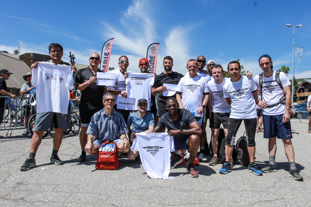 armeedeTerre's tweet image. Le #93RAM a fait son #BLSDay un peu en avance avec la mythique montée de l'@alpedhuez. Course solidaire #AvecNosBlessés ! 

Bravo et #FiersDeNosArtilleurs