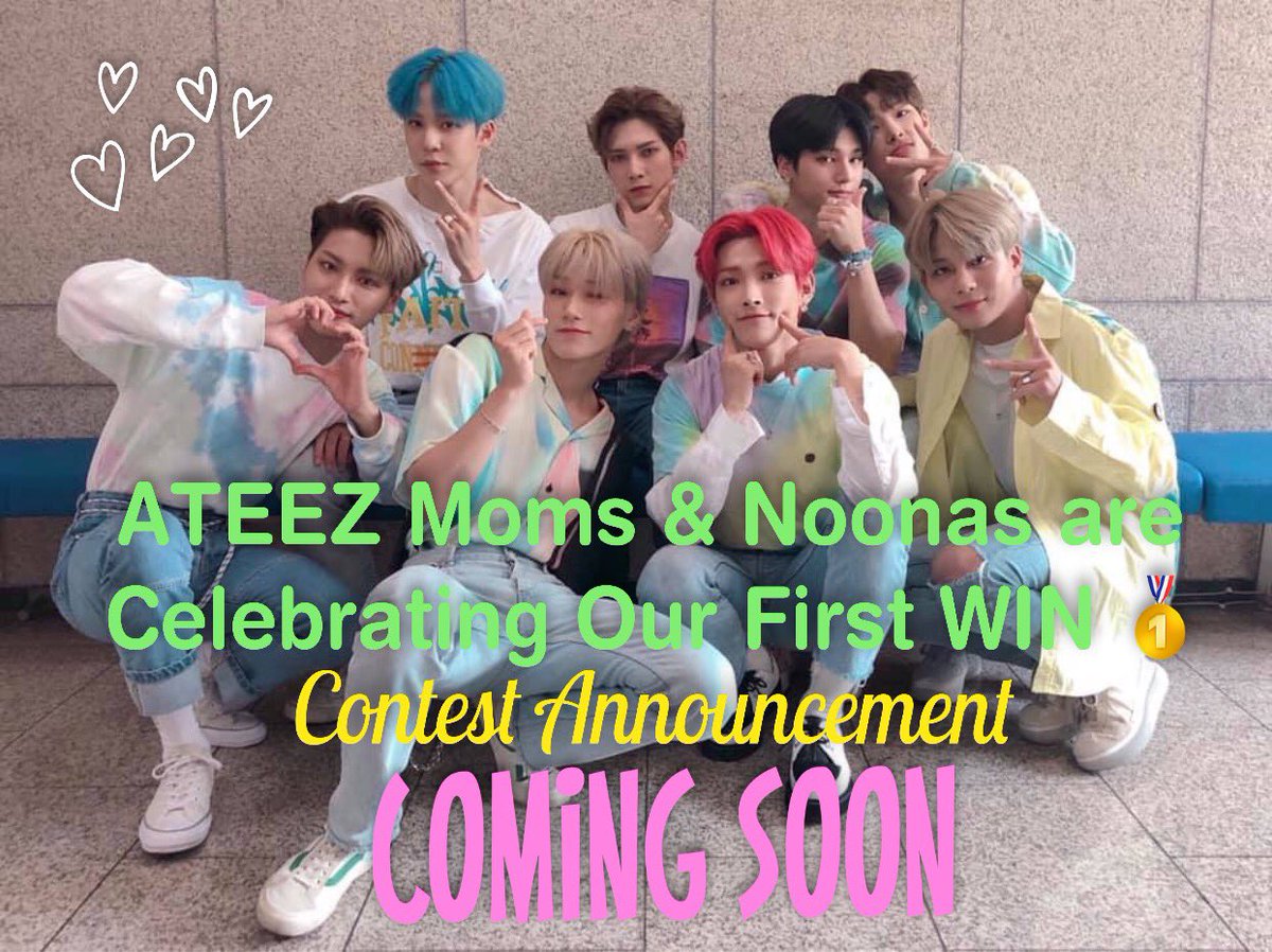 matureatiny's tweet photo. π Are you ready to celebrate?!? π
CONTEST ANNOUNCEMENT SOON Join our Facebook group to participate! π @ATEEZofficial #ATEEZFirstWin #ATEEZ1stwin #ATEEZ https://t.co/dRvxmuH06o