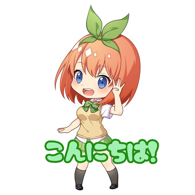 NoirさんがTwitterに投稿した中野四葉(五等分の花嫁)のイラスト。