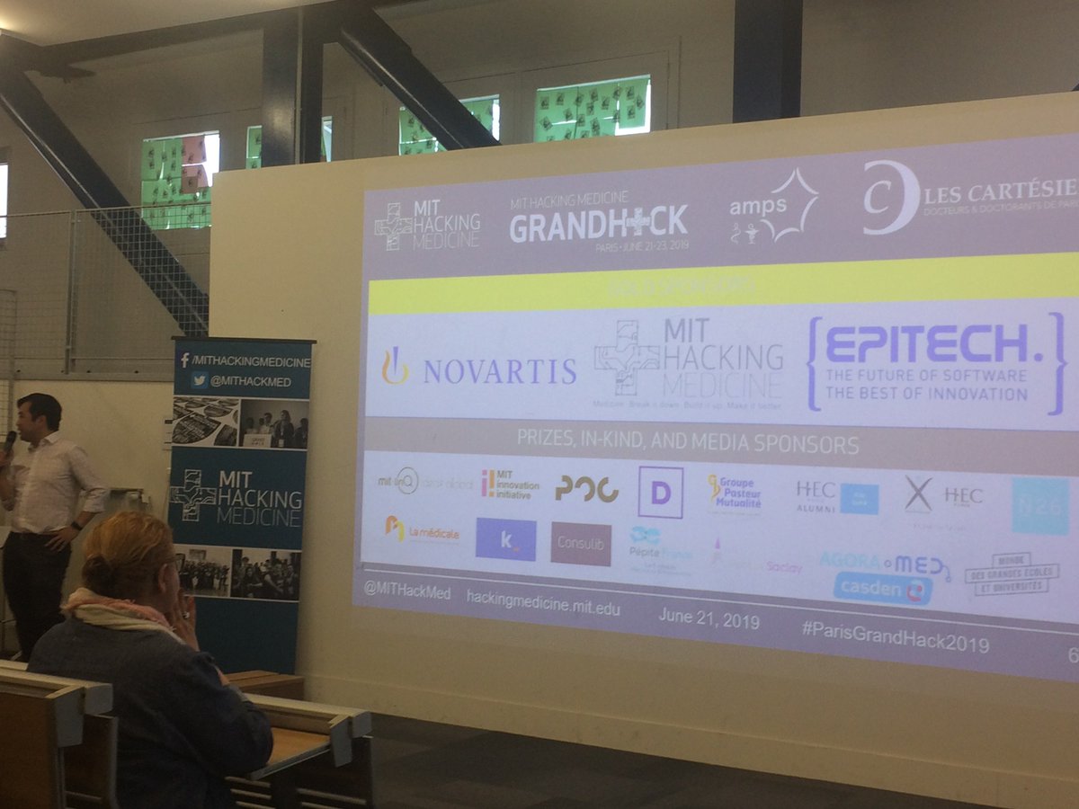 consulib's tweet photo. 🎉 Hier soir a débuté le @MIT #hacking #medicine @mithackmed à @Epitech 🎉
Près de 300 participants ont 48H pour innover sur trois thématiques : #SantéMentale, #Cancer et #Santé des citoyens 🏥⚕️
Bonne chance à tous les participants !
#GRANDHACK #ParisGrandHack2019 #GRANDHACK2019 https://t.co/0zCJSI0tKn