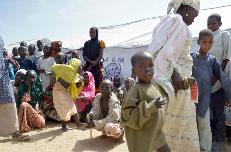 What is right in the centre of the photo?