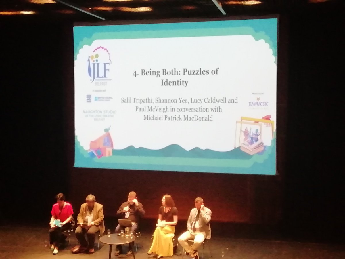 GoodmanBelfast's tweet image. #JLFBelfast2019 Being Both: Puzzles of Identity @JLFLitfest @ArtsCouncilNI @inBritish #EventsNI @LyricBelfast
