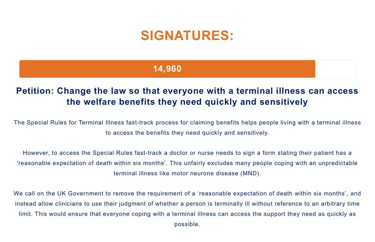 GregBroadhurst's tweet photo. At @mndassoc #MNDRC conference @JCompton38 mentions the #Scrap6Months campaign.
You can see more: https://t.co/iwqPi3rNob
Refers to our aim to change the law, as Scotland have done.
Vital to make benefits works much better. https://t.co/I7ssdAYNA0