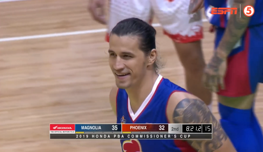 OneSportsPHL's tweet photo. Marc Pingris is FINALLY back 🙌

#PBAonESPN5 #PBALabanKungLaban #PBACommsCup https://t.co/OzAXvJx4f3