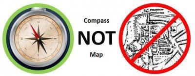 There is no route map for authentic community building but there is a compass. #ABCD