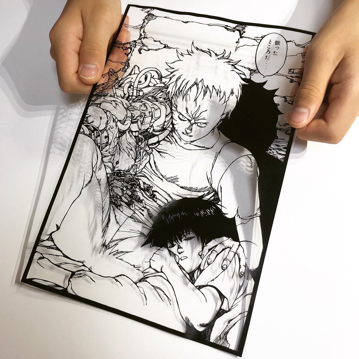 AKIRA #鉄雄 #切り絵 AKIRA #鉄雄 #切り絵