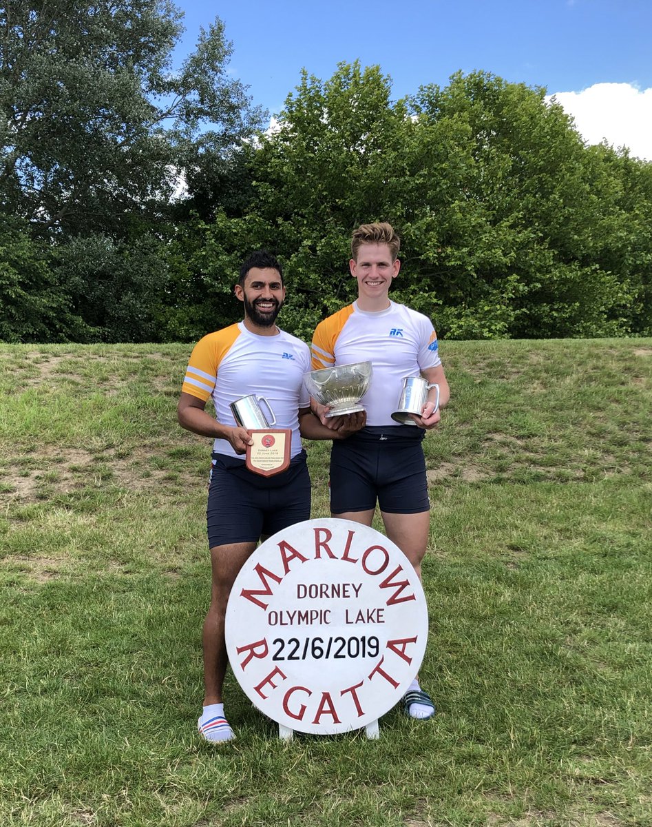 De Montfort|Rowing (@dmurowing) on Twitter photo Winners: Championship Double Sculls at <a href="/MarlowRegatta/">Marlow Regatta at Dorney Lake</a> #teamwintech #teamdmu Winners: Championship Double Sculls at <a href="/MarlowRegatta/">Marlow Regatta at Dorney Lake</a> #teamwintech #teamdmu