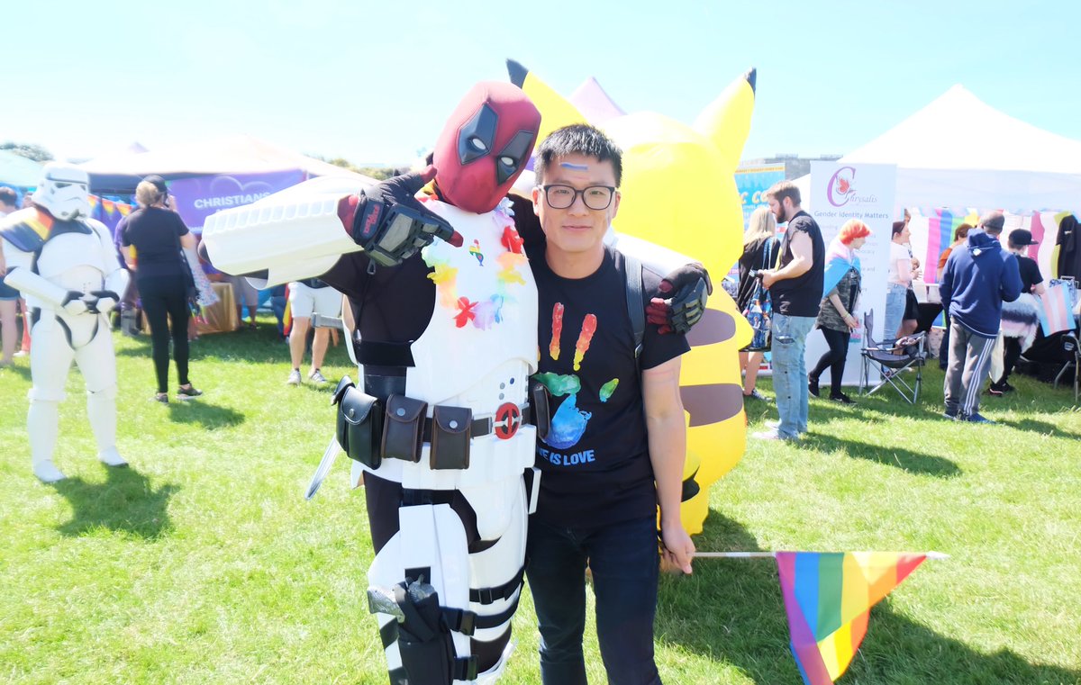 Dr_YuweiXu's tweet image. It’s all about love! Portsmouth Pride @pompey_pride before Gender and Education Association Conference 2019 @genderanded at University of Portsmouth @portsmouthuni!